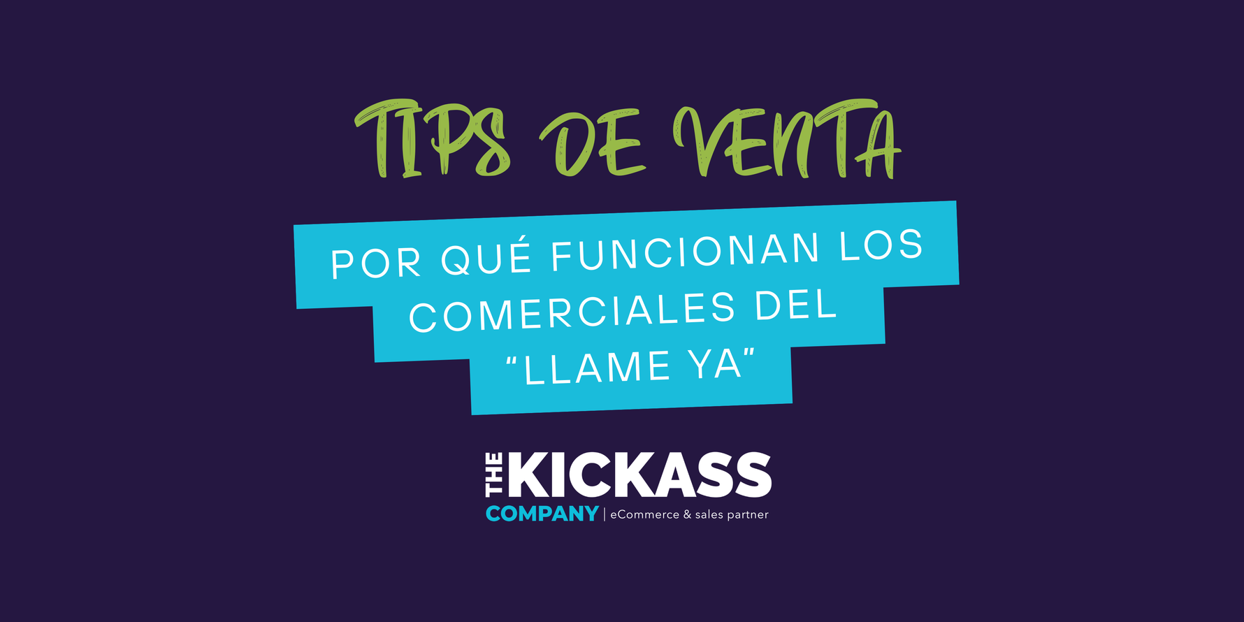 Por qué funcionan tan bien los comerciales del "Llame YA". Lejos una de las mejores estructuras de venta