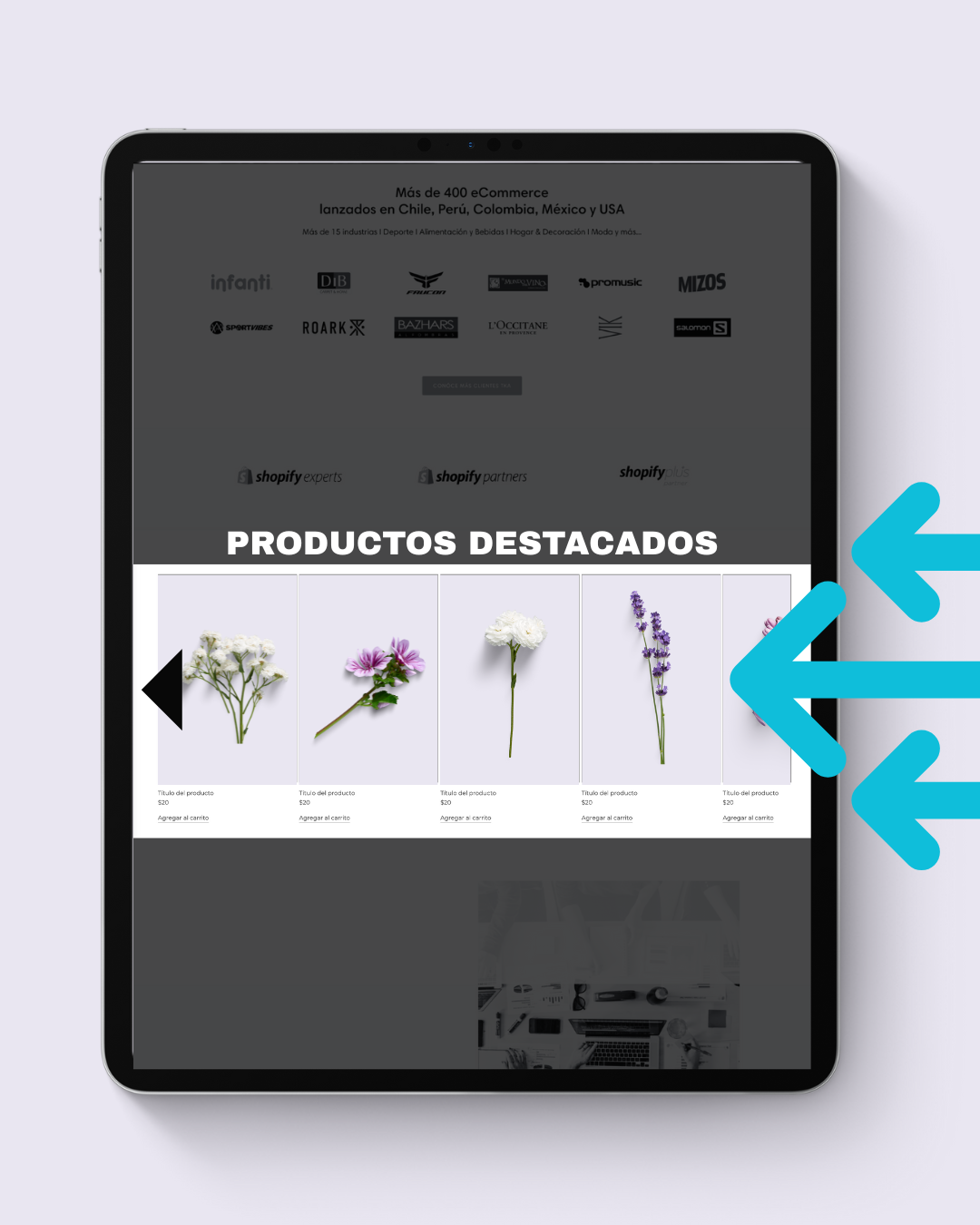 Carrusel de Productos Destacados en el Home con Banner - TheKickass Company