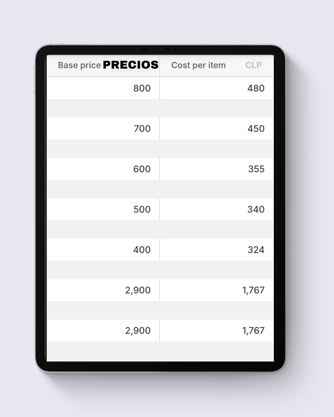 Cambio Masivo de Precios - TheKickass Company