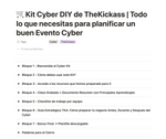 Kit Cyber DIY by TheKickass - TheKickass Company